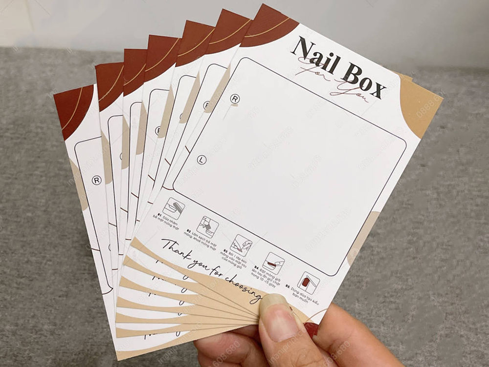 Mẫu Card Nailbox Đẹp