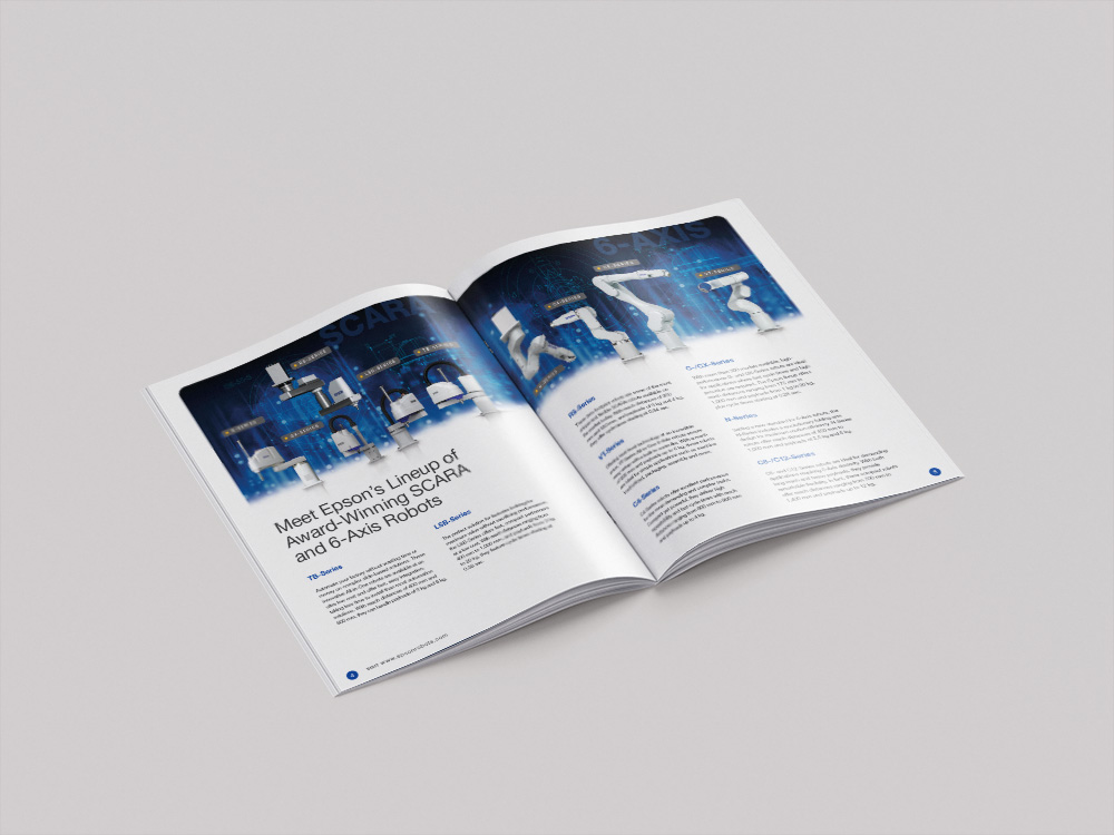 Mẫu Catalogue Robot Đẹp, Độc Đáo