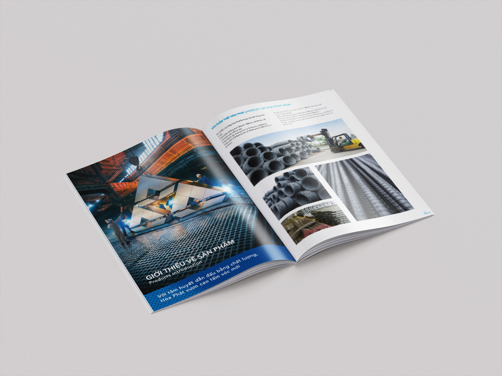 Mẫu catalogue vật liệu xây dựng đẹp