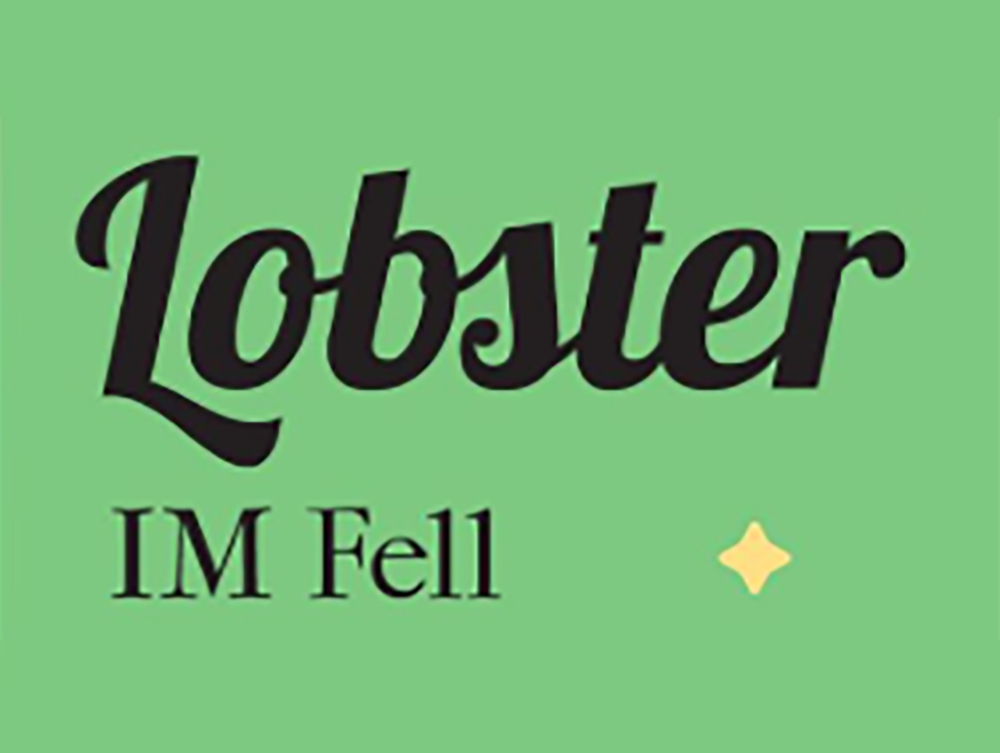 Lobster & IM Fell