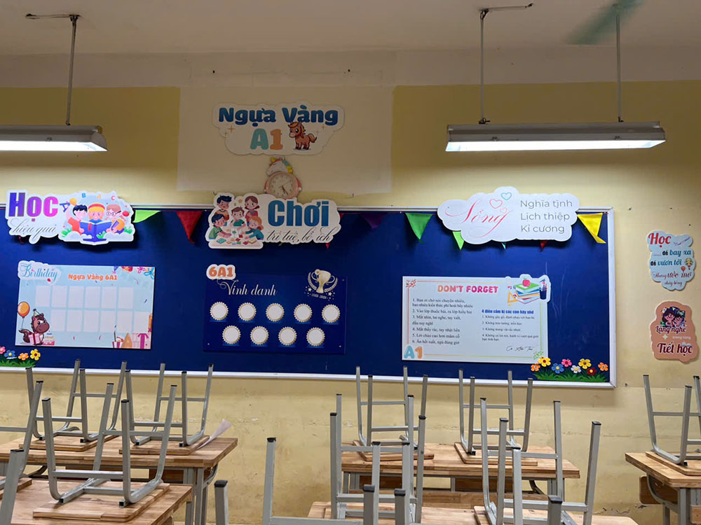 In formex trang trí lớp học