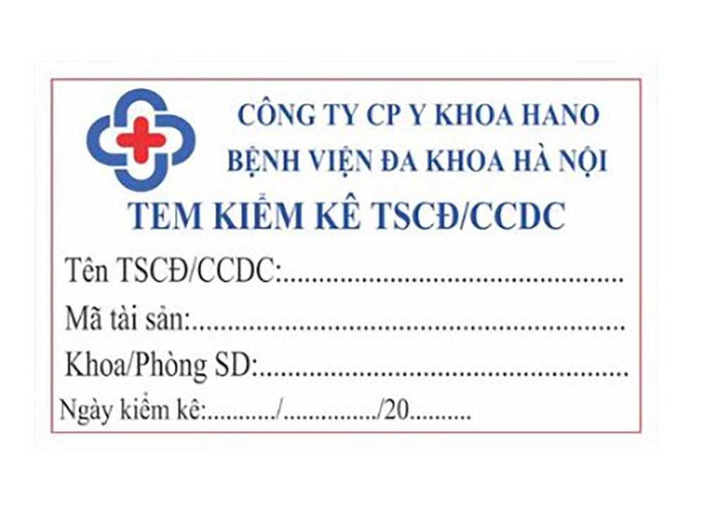 Tem kiểm kê tài sản là gì?