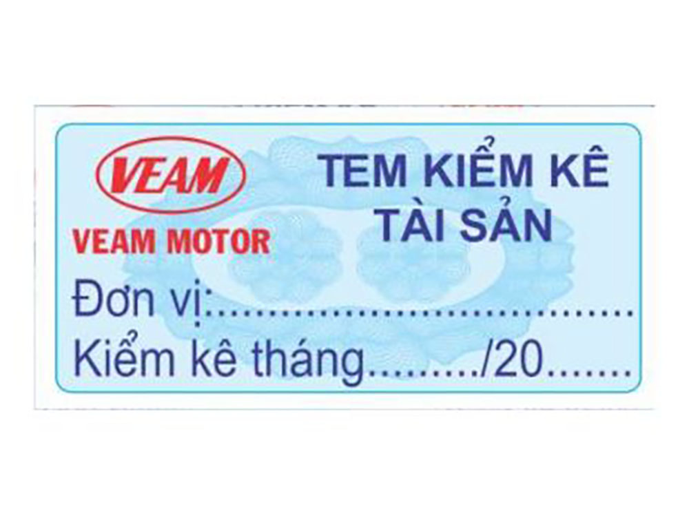 Cần chuẩn bị gì trước khi đặt in tem kiểm kê tài sản?