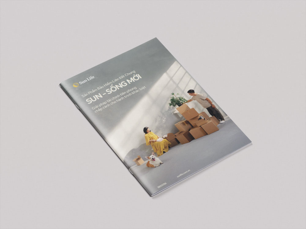 Mẫu brochure, catalogue bảo hiểm đẹp 