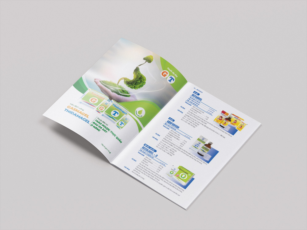 Tại sao doanh nghiệp dược phẩm, y tế cần thiết kế catalogue chuyên nghiệp?
