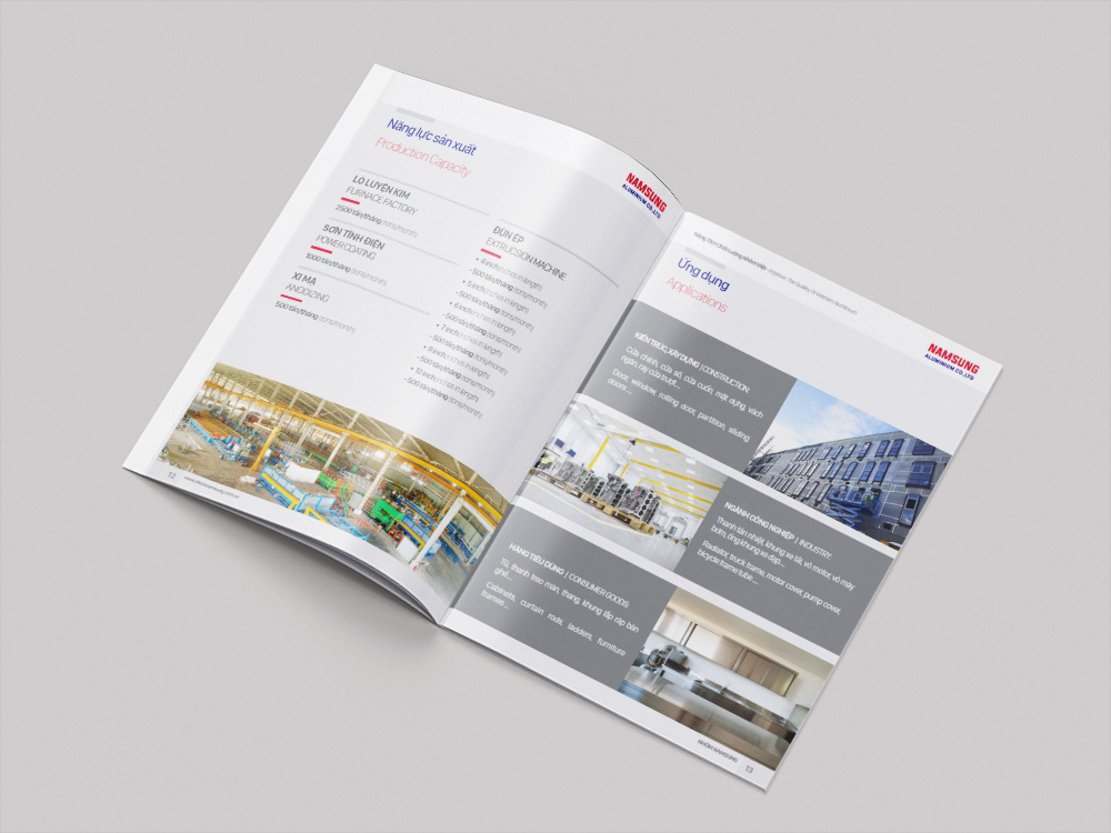 Mẫu catalogue nhôm kính đẹp