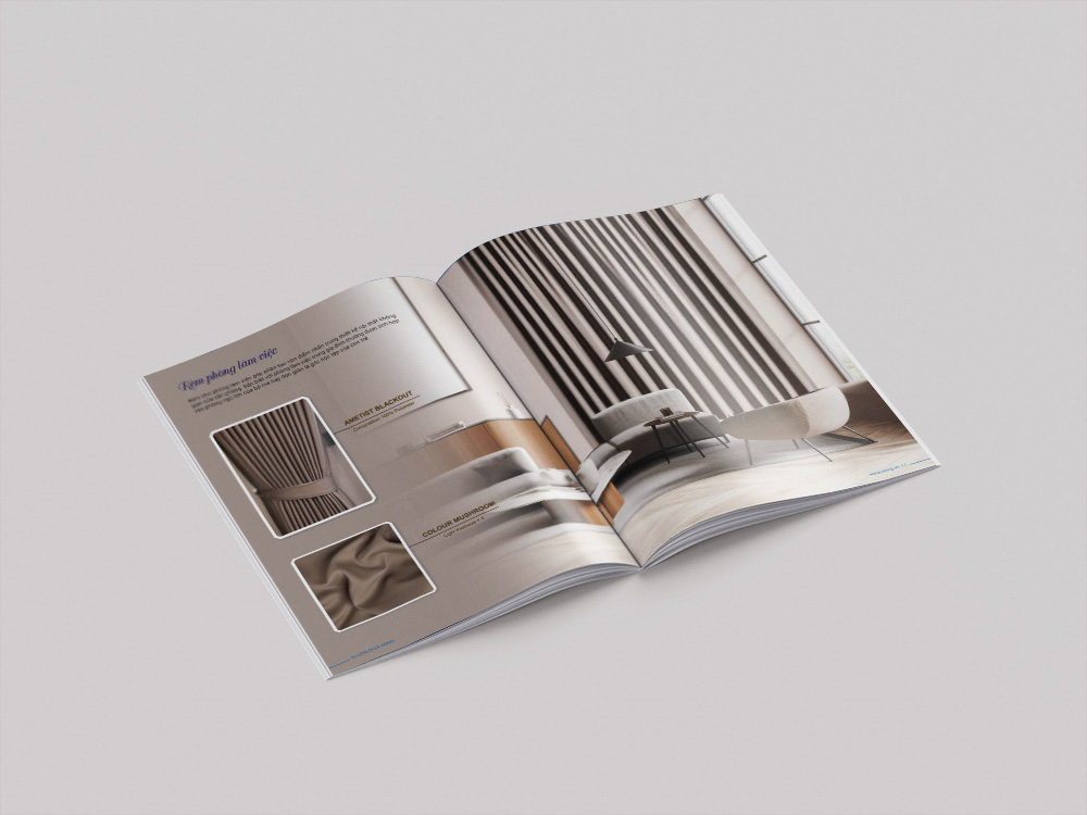 Tại sao nên in catalogue rèm cửa chuyên nghiệp?