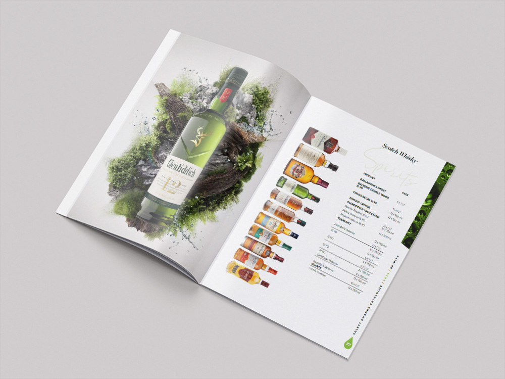 Mẫu catalogue rượu vang đẹp 