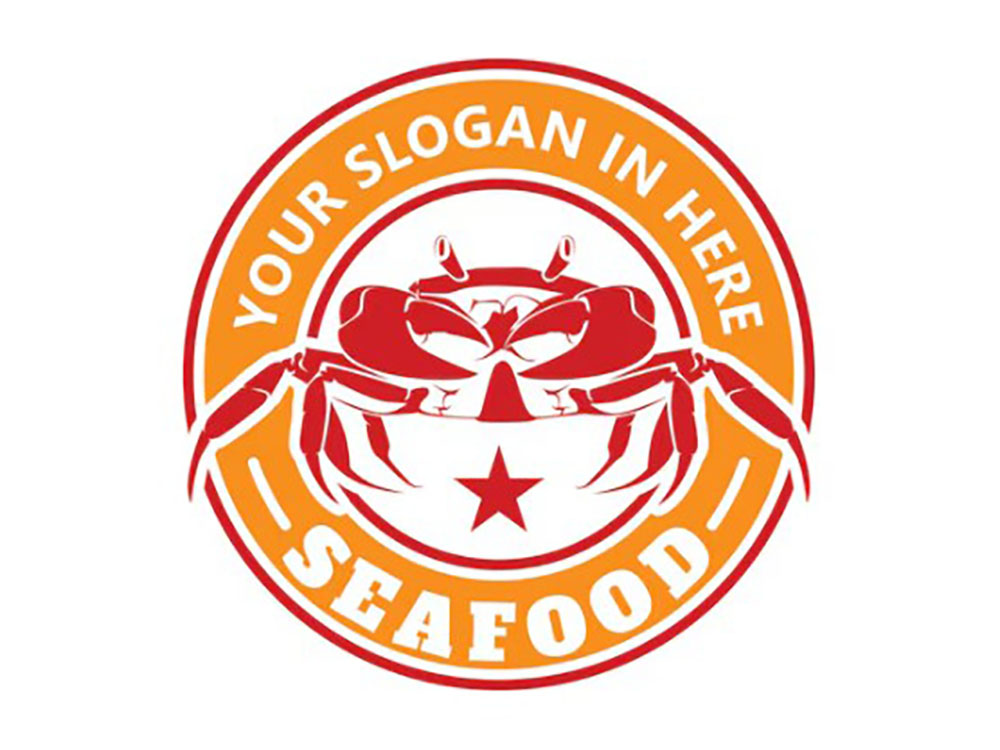 Mẫu Logo Nhà Hàng Hải Sản Ấn Tượng