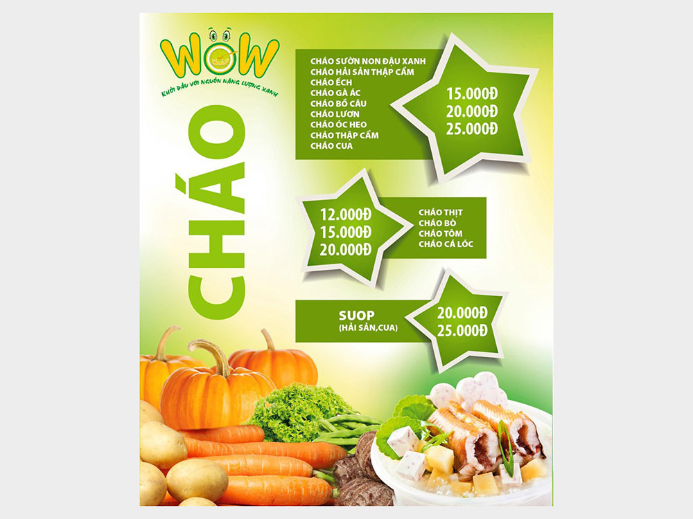 Menu Cháo Dinh Dưỡng Là Gì?