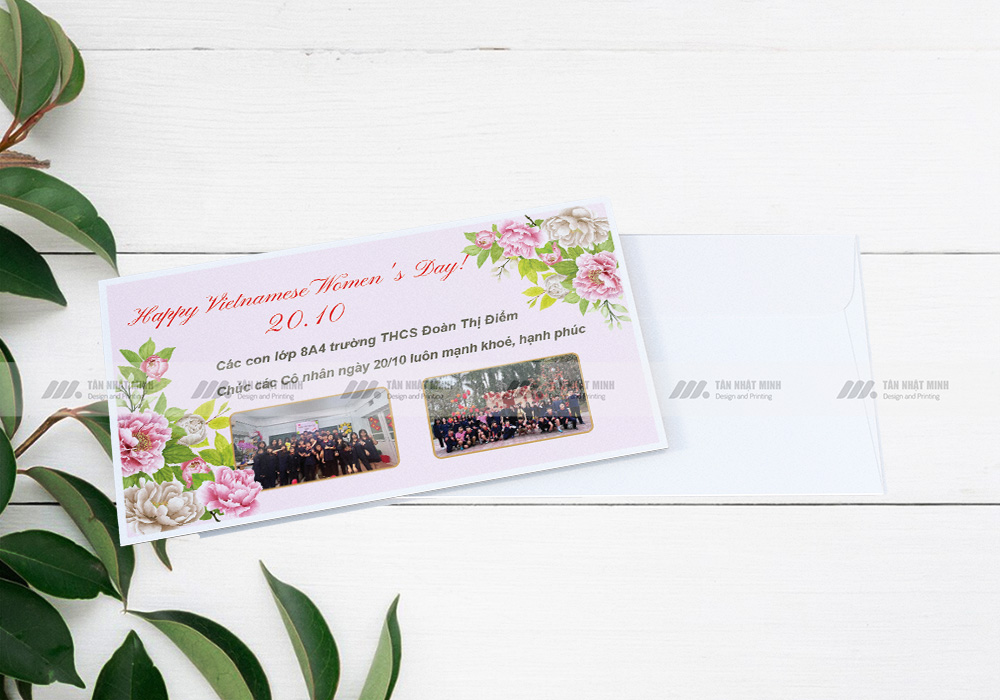 Tại sao nên đầu tư thiết kế phong bì 20/10 đẹp, chuyên nghiệp?