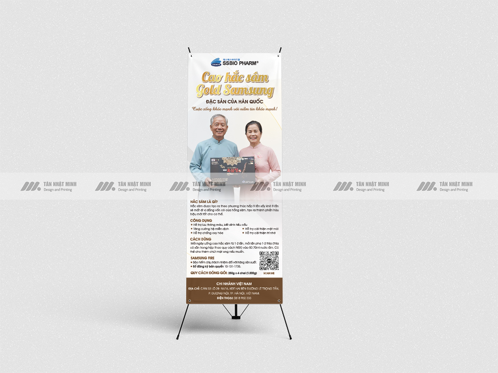 Lợi ích khi sử dụng standee trưng bày tại hội chợ, triển lãm dược phẩm