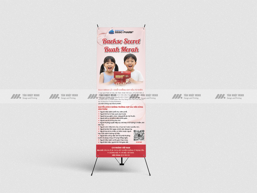 Nguyên tắc thiết kế standee thuốc trưng bày triển lãm chuẩn GPP