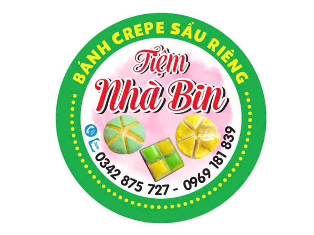Lợi Ích Khi In Tem Dán Cho Bánh Crepe Sầu Riêng