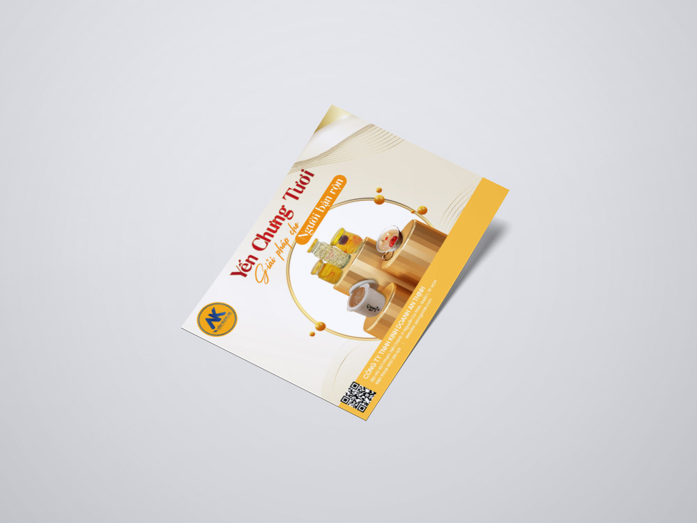 Mẫu Tờ Rơi Yến Sào Đẹp 