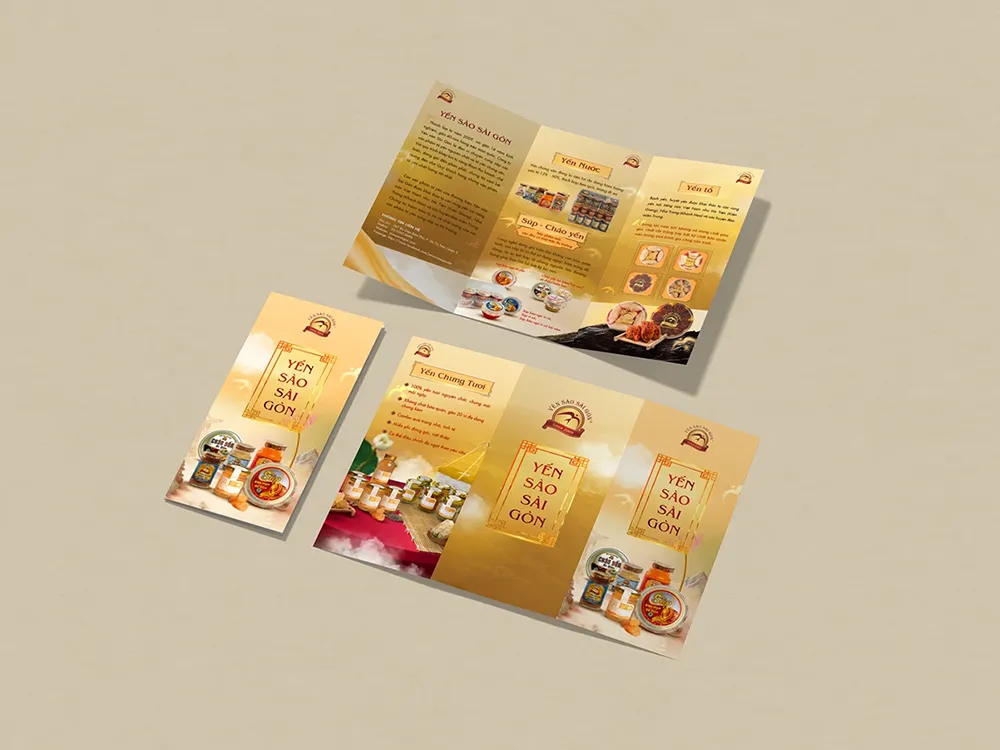 Mẫu Tờ Rơi Yến Sào Đẹp 