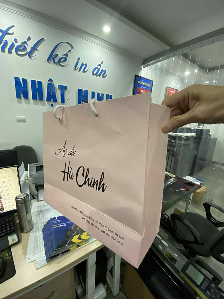 Mẫu thiết kế và in túi giấy đẹp