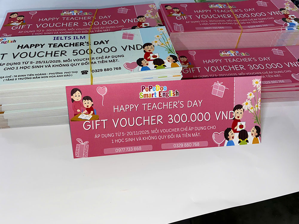 In voucher 20-11 theo yêu cầu