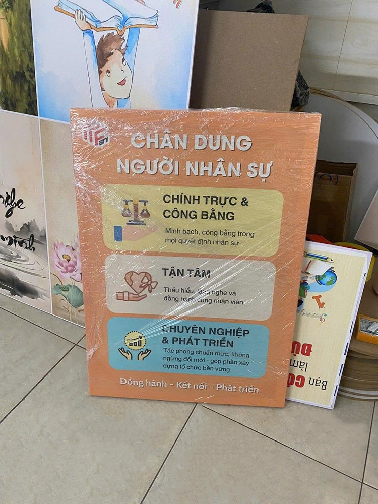 In tranh canvas động lực cho doanh nghiệp