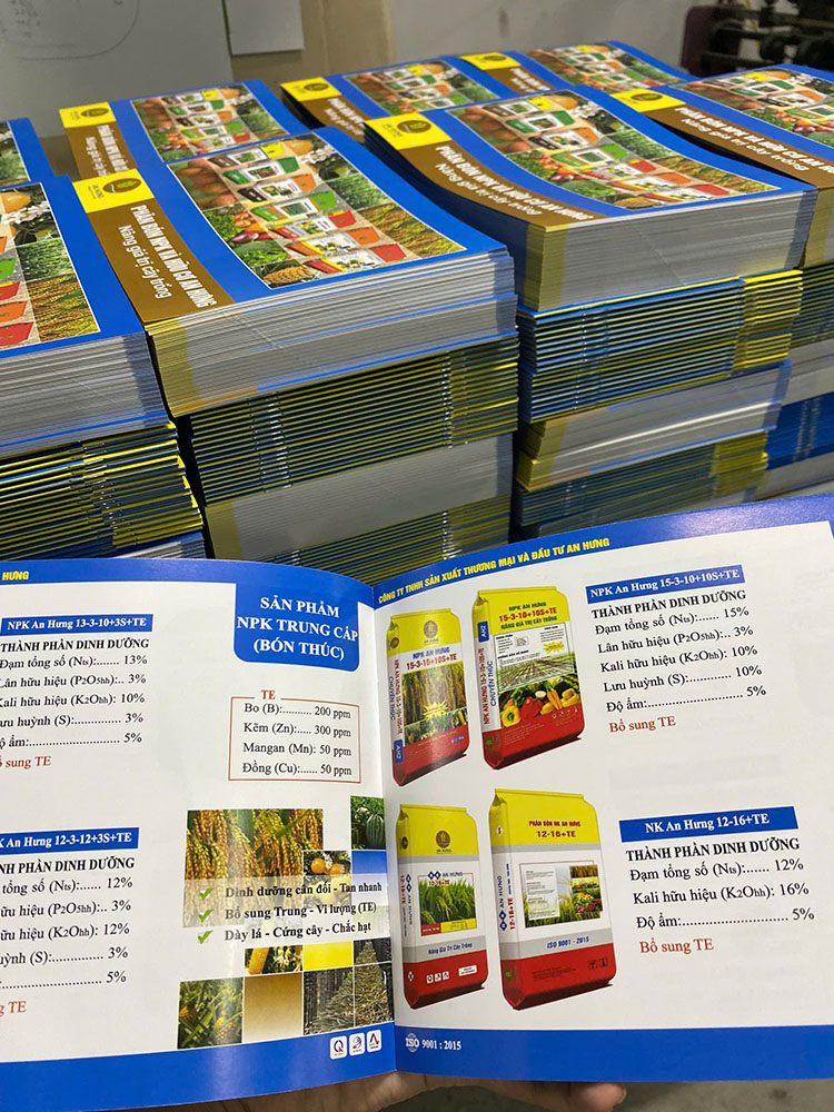 2000 Cuốn Catalogue An Hưng A5