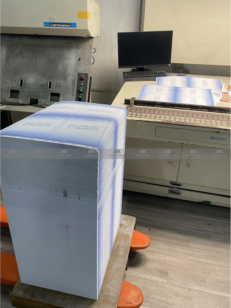 In 100.000 tiêu đề thư thương hiệu ISOCAL