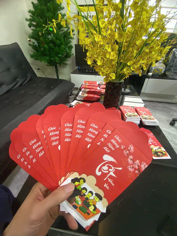 In bao lì xì Tết