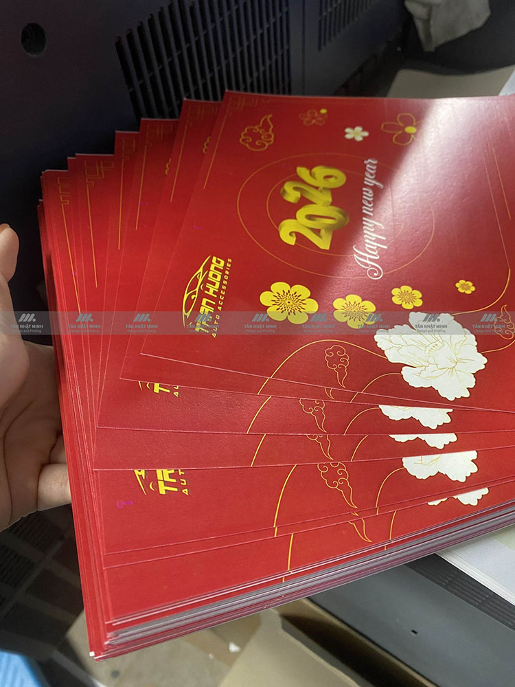 In thiệp chúc Tết
