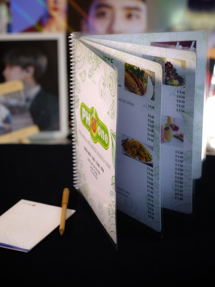 Menu Ép Plastic Đóng Gáy Lò Xo