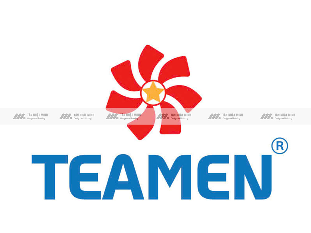 Mẫu thiết kế logo Teamen