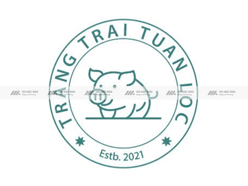 Mẫu thiết kế logo Trang Trại Tuấn Lộc