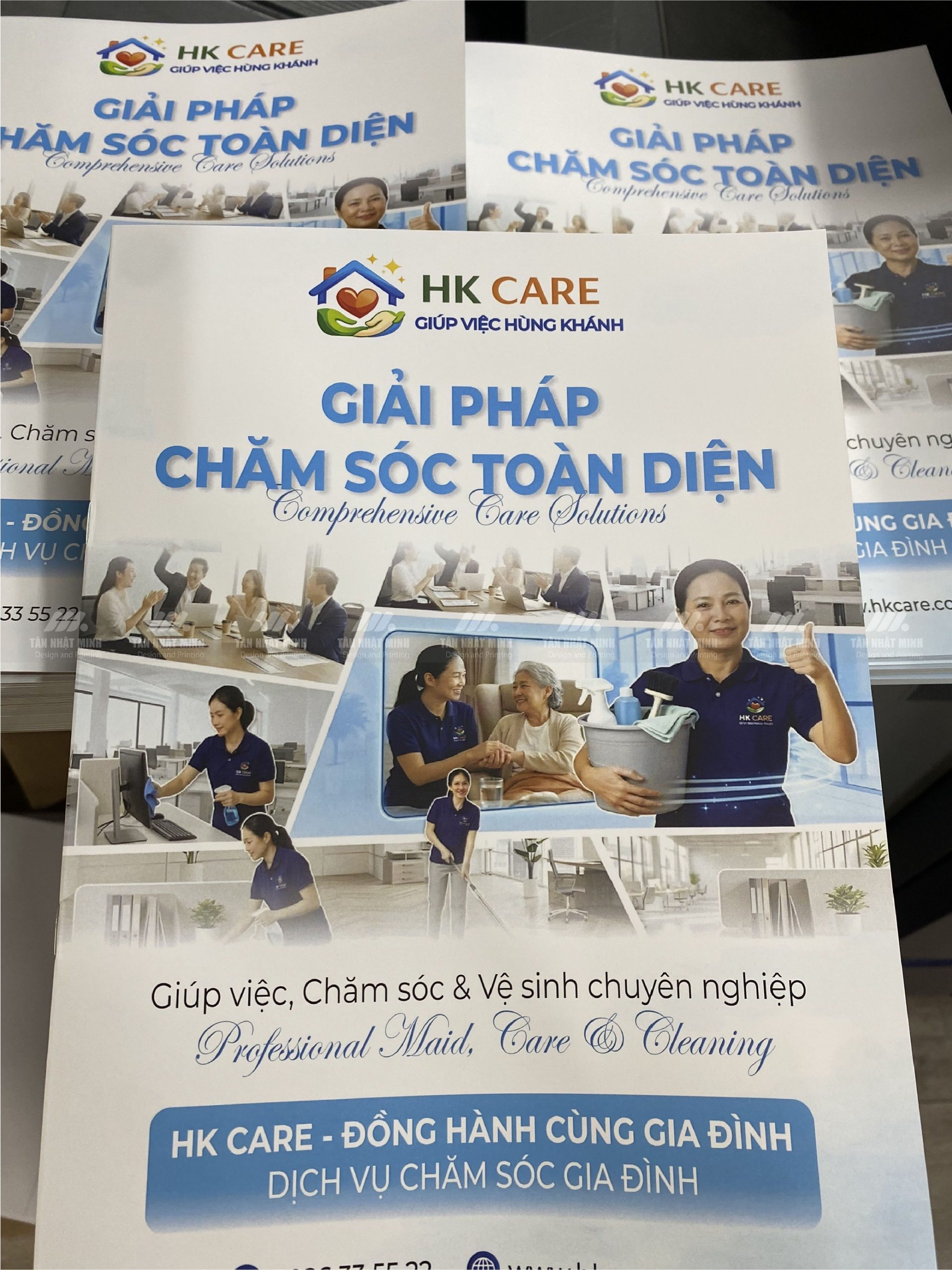 In catalogue giúp việc HK CARE