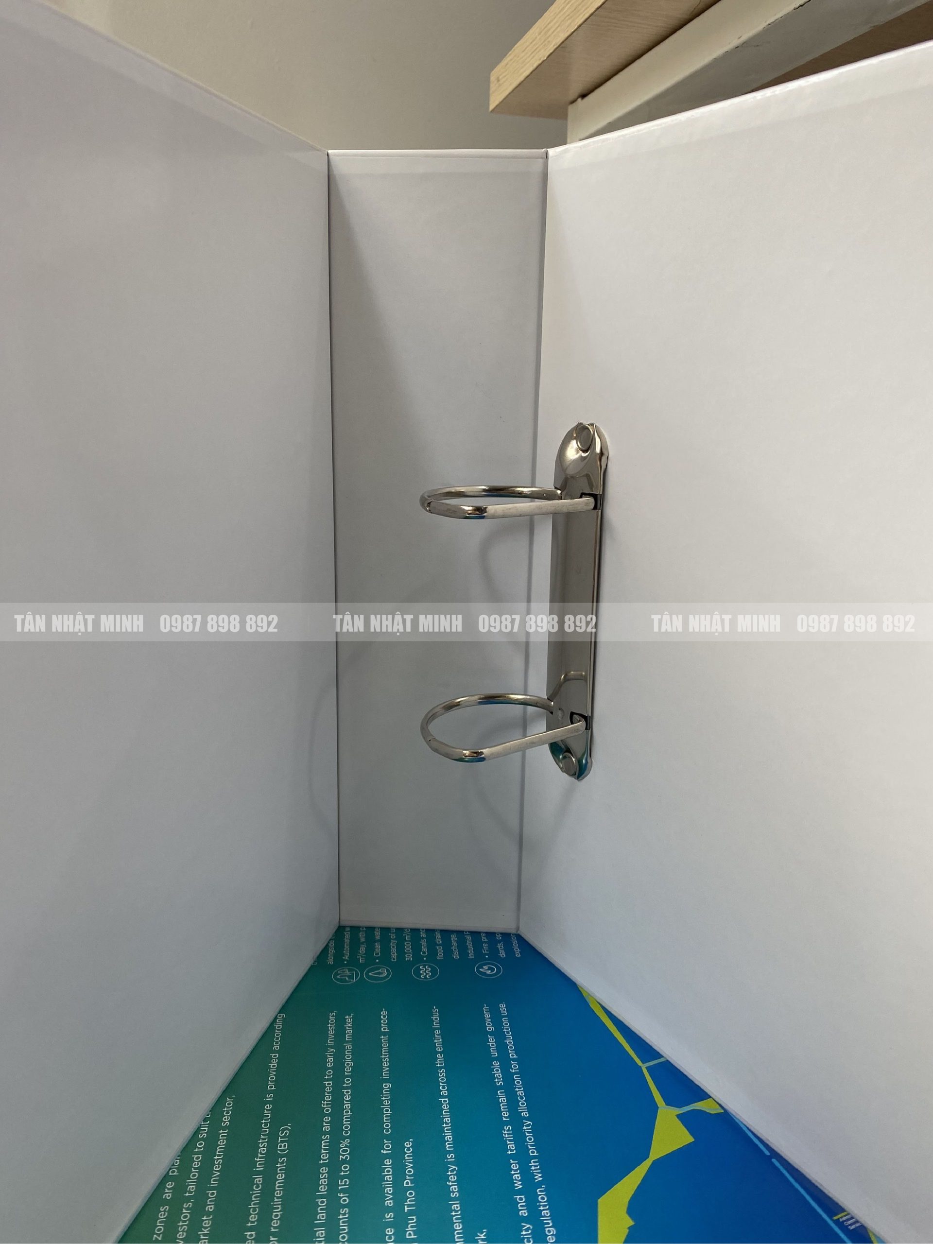 In kẹp tài liệu còng inox SHUN AN 3