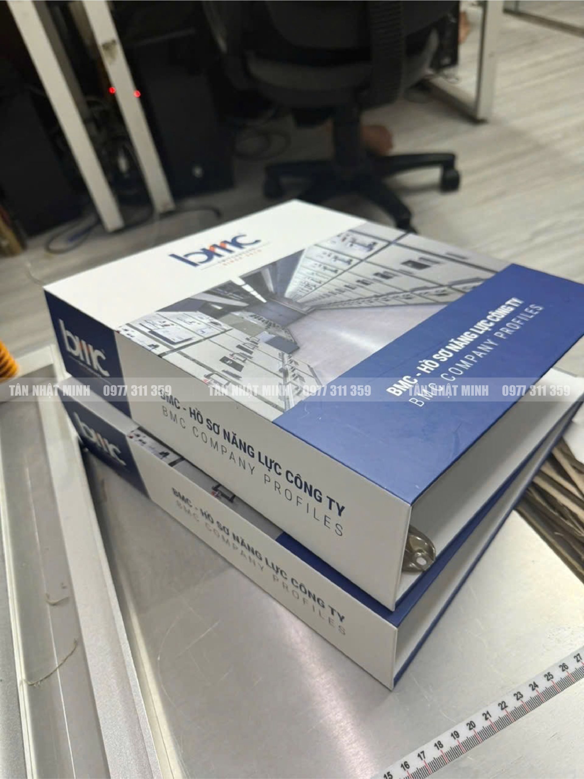 In kẹp tài liệu còng inox BMC 2