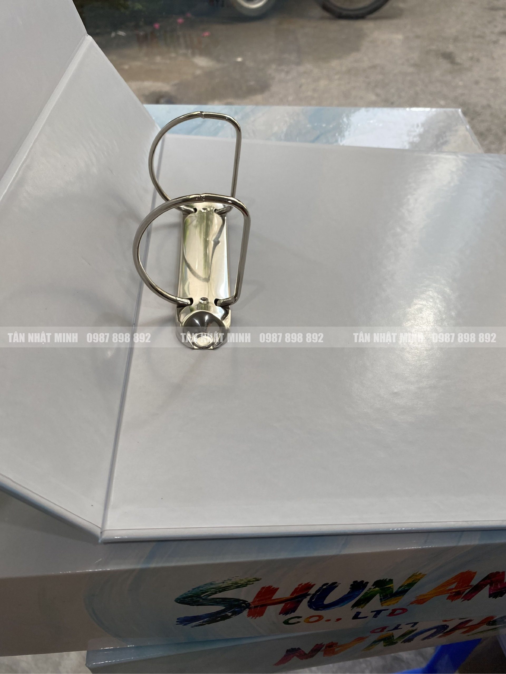 In kẹp tài liệu còng inox SHUN AN 2